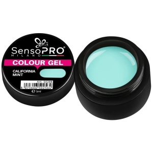 Gel UV Colorat California Mint 5ml, SensoPRO Milano - Img 1