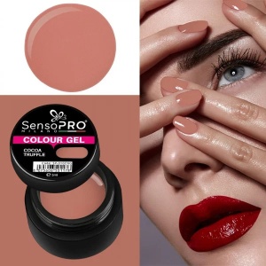 Gel UV Colorat Cocoa Truffle 5ml, SensoPRO Milano - Img 3