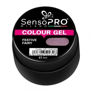 Gel UV Colorat Festive Fairy 5ml, SensoPRO Milano - Img 2