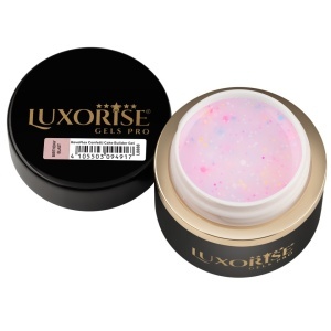 Gel UV Constructie Unghii Confetti Cake LUXORISE 15ml, Birthday Blast - Img 2