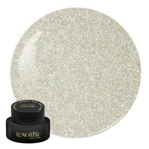 Gel UV Nail Art Babyboomer LUXORISE Cushion Ombre Chrome - Gold Infused, 2ml