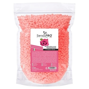 Kit Epilare Ceara Traditionala Diamond Skin - Granule Titanio Rosa, Incalzitor LUXORISE 800 ml - Img 2