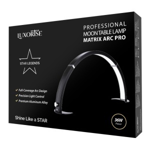 Lampa LED Profesionala Manichiura / Cosmetica LUXORISE MATRIX ARC PRO, White - Img 3