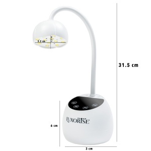 Lampa Unghii UV/LED 80W LUXORISE - StarFlex PRO, White - Img 5