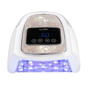 Lampa UV/LED 120W DiamondGlow Elite - LUXORISE, Silver - Img 4