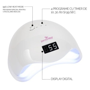 Lampa UV LED 48W SUN5 PRO SensoPRO Milano, White - Img 7