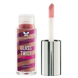 Luciu de buze Glass Twist Cream SensoPRO Milano, Dusty Rose - Img 3