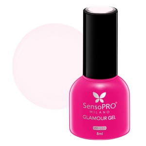 Oja Semipermanenta Glamour Gel SensoPRO Milano - #81 Blossom Escape, 8ml