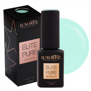 Oja Semipermanenta Hema Free ELITE PURE LUXORISE - Pastel Mint, 15ml