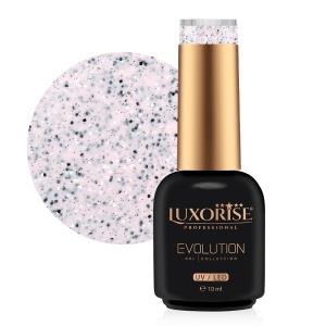 Oja Semipermanenta LUXORISE Evolution, Crazy in Dots - Confetti Party 10ml