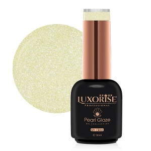 Oja Semipermanenta LUXORISE Pearl Glaze - Sun Glow, 10ml