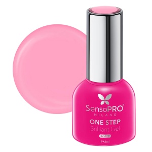 Oja Semipermanenta One Step Brilliant Gel SensoPRO Milano - #102 Grace Wings, 8ml