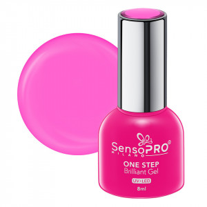 Oja Semipermanenta One Step Brilliant Gel SensoPRO Milano - #120 Orchid Party, 8ml