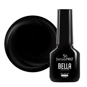 Oja Semipermanenta SensoPRO Milano, BELLA Collection - Black Elegance 7ml