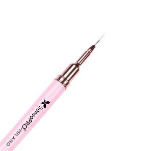 Pensula Unghii Fine Lines SensoPro, Powder Pink