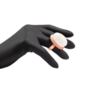 Perie Praf Unghii Ring Brush LUXORISE, Pink - Img 5