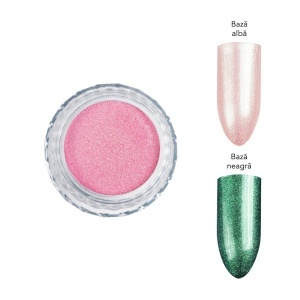 Pigment Unghii Pearl LUXORISE, Ruby Pink - Img 2