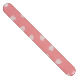 Pila de Sticla Nano Glass File in Etui, Pink Love, LUXORISE - Img 3