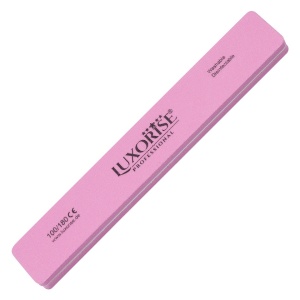 Pila Unghii Lavabila Lata 100/180 LUXORISE, Roz