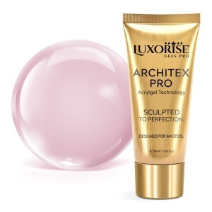 Polygel LUXORISE ARCHITEX PRO - Atelier Rosé Collection, Rose Canvas, 50ml