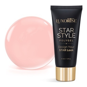 Polygel LUXORISE STAR STYLE - STAR SIGNATURE Collection, Melted Caramel, 30ml