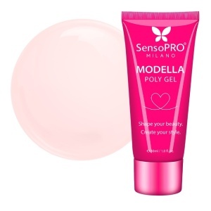 Polygel MODELLA SensoPRO Milano - Nude Silk, 30ml