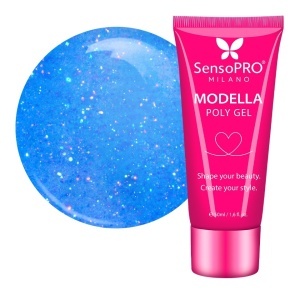 Polygel MODELLA SensoPRO Milano - Sapphire Mode, 50ml