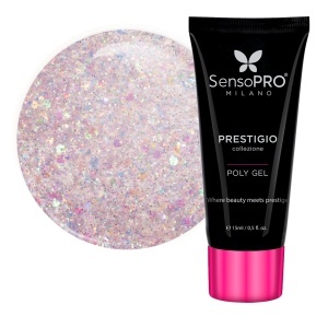 Polygel PRESTIGIO SensoPRO Milano - Fairy Intrigue, 15ml