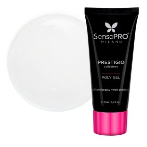 Polygel PRESTIGIO SensoPRO Milano - Milky Cloud, 15ml