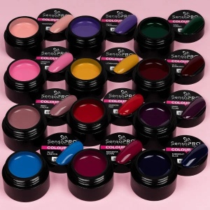 Set 12 Geluri UV Colorate Pure Colours Collection, SensoPRO Milano - Img 3