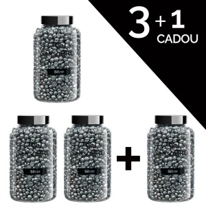 Set 3+1 Gratuit Ceara Epilat Elastica SensoPRO Milano Silver, 400g