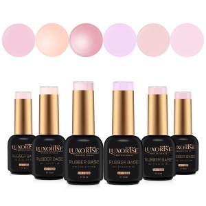 Set 6 Rubber Base 10ml LUXORISE, Princess Charm