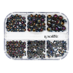 Strasuri Unghii LUXORISE Galaxy Diva, 6 modele