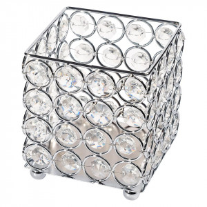 Suport Pensule Diamond Crystal LUXORISE, White