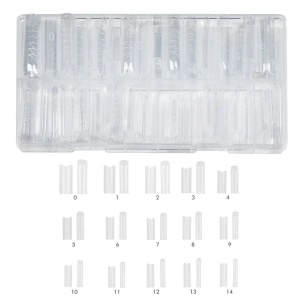 Tipsuri Reutilizabile REVOMAX Two-Piece System Square LUXORISE pentru Polygel si Gel - Img 6