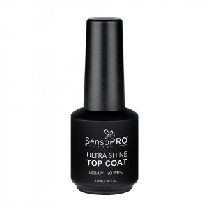 Ultra Shine Top Coat 15ml, SensoPRO Milano