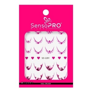 Abtibild Unghii SensoPRO Milano - Heart Charm - Img 1