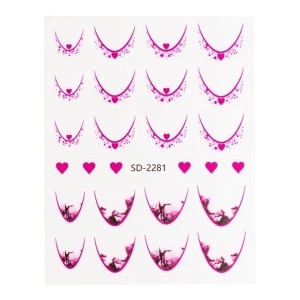 Abtibild Unghii SensoPRO Milano - Heart Charm - Img 2