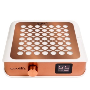 Aspirator Praf Unghii cu Display 60W AirPrecision Elite - LUXORISE, Rose gold - Img 2