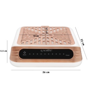 Aspirator Praf Unghii GlamAir PRO - LUXORISE, Rose Gold - Img 5