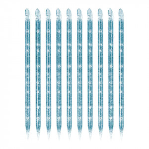 Betisoare Unghii pentru Cuticule SensoPRO Milano, Clear Blue - Set 100 bucati