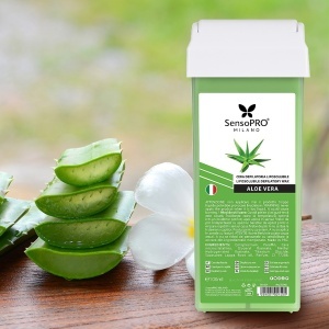 Ceara epilat unica folosinta SensoPRO Aloe Vera, 100 ml - Img 2