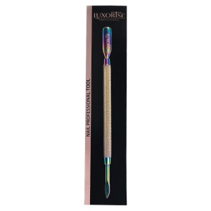 Chiureta Cuticule cu 2 Capete #01 Rainbow, LUXORISE - Img 2