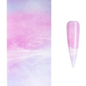 Folie Transfer Unghii LUXORISE Pink Thunderstorm #289 - Img 2