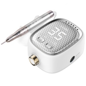 Freza Unghii QuantumX PRO 35.000RPM - LUXORISE, Silver - Img 4