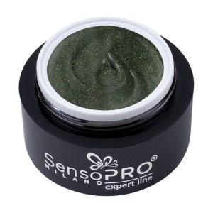 Gel Colorat UV SensoPRO Milano Expert Line - Cosmic Black 5ml - Img 2