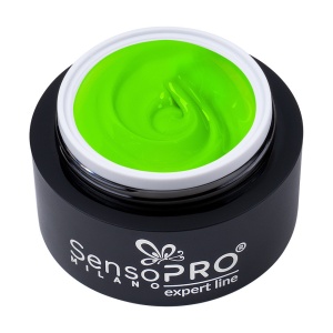 Gel Colorat UV SensoPRO Milano Expert Line - Glowing Green 5ml - Img 2