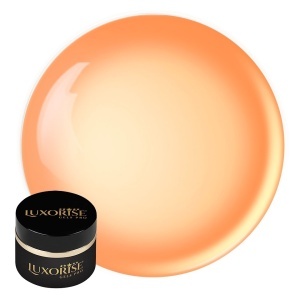 Gel Constructie RevoFlex GlassStyle LUXORISE, 15ml - Tangerine Tease - Img 1