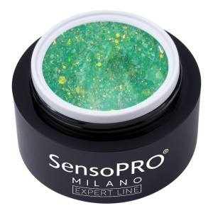Gel Constructie Unghii Expert Line Petal Glow SensoPRO Milano - Dew Bloom, 15ml
