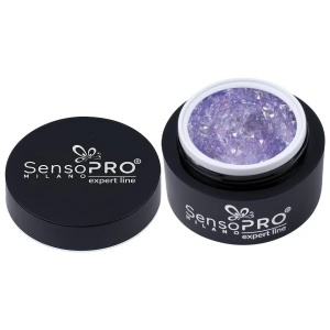 Gel Constructie Unghii Expert Line SensoPRO Milano - Grape Soda 15ml - Img 2